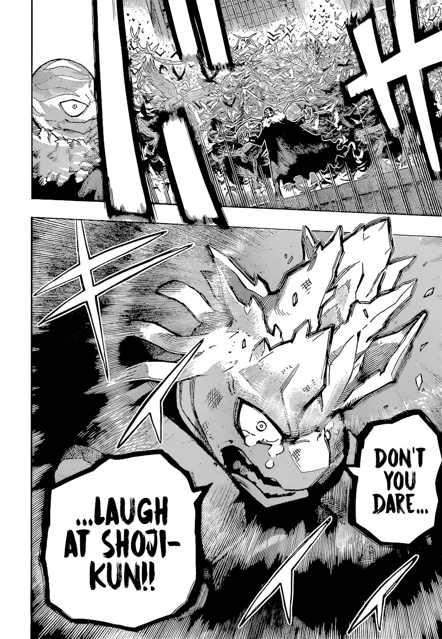 Boku no Hero Academia Chapter 371 page 15 - Chapter 371: Together with Shoji-kun