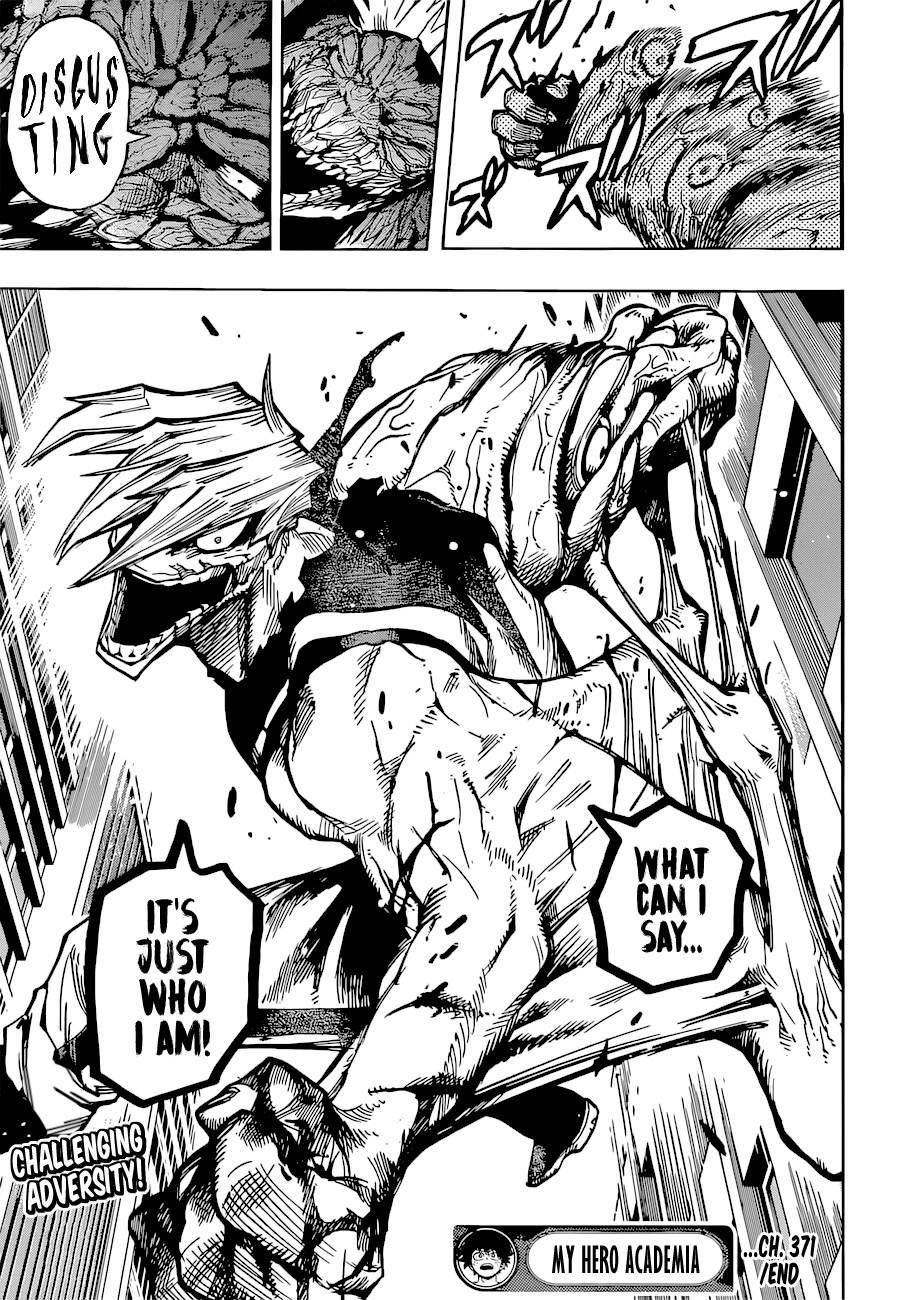 Boku no Hero Academia Chapter 371 page 16 - Chapter 371: Together with Shoji-kun