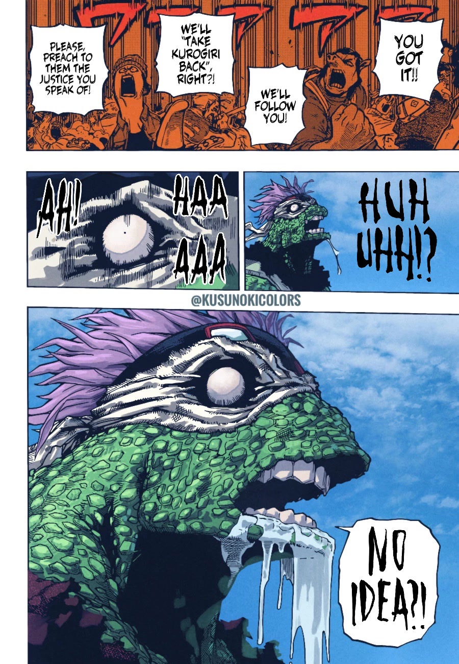 Boku no Hero Academia Chapter 371 page 17 - Chapter 371: Together with Shoji-kun