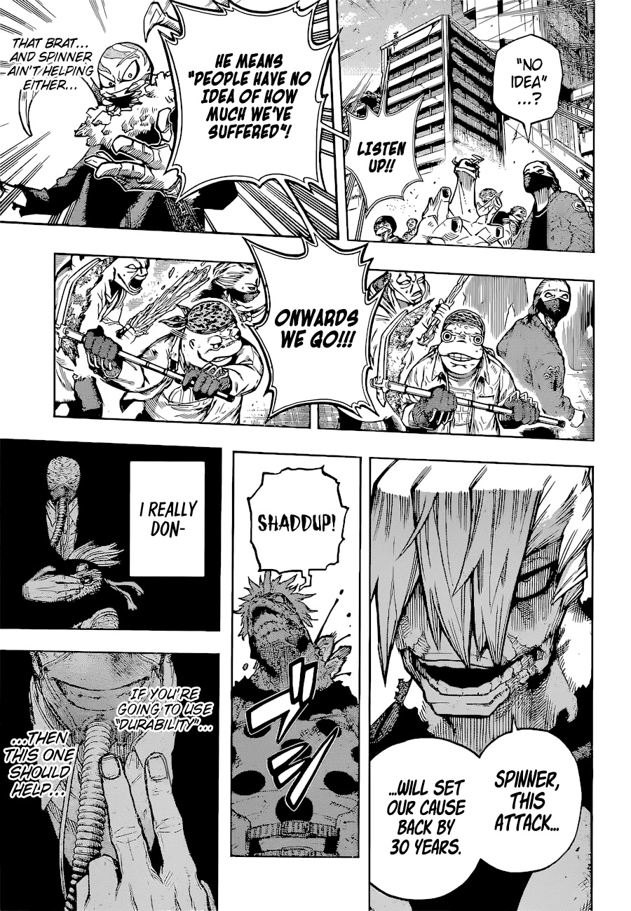 Boku no Hero Academia Chapter 371 page 4 - Chapter 371: Together with Shoji-kun