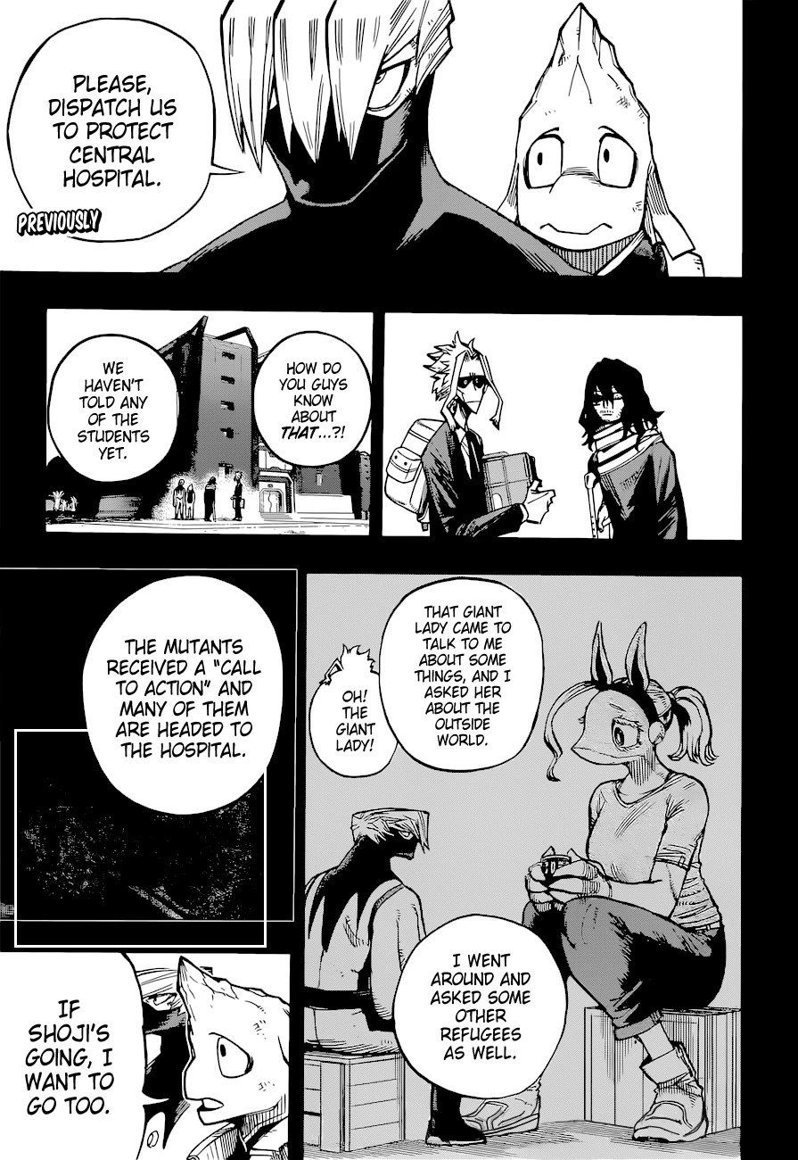 Boku no Hero Academia Chapter 372 page 1 - Chapter 372: Naked