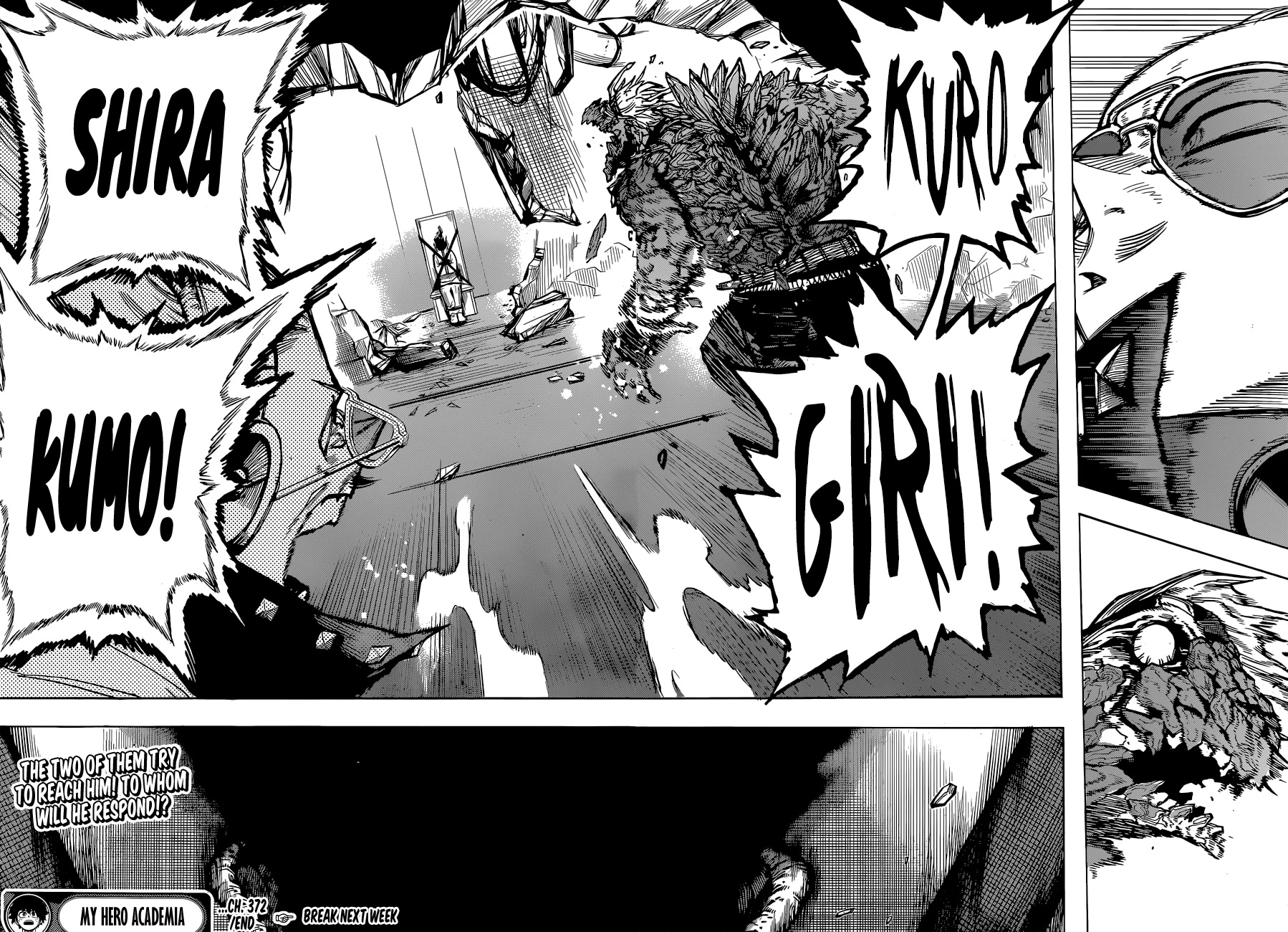 Boku no Hero Academia Chapter 372 page 15 - Chapter 372: Naked