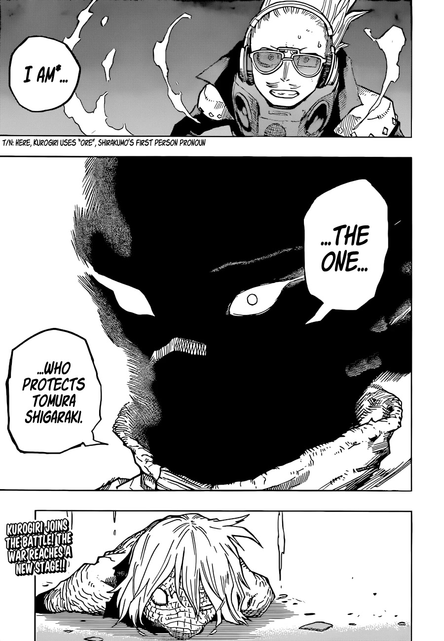 Boku no Hero Academia Chapter 373 page 17 - Chapter 373: Friends