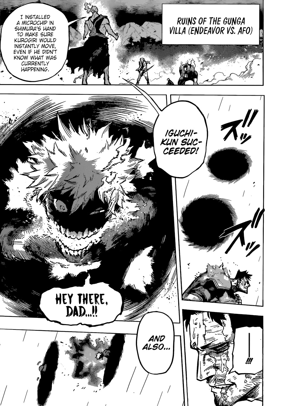 Boku no Hero Academia Chapter 374 page 12 - Chapter 374: Butterfly Effect