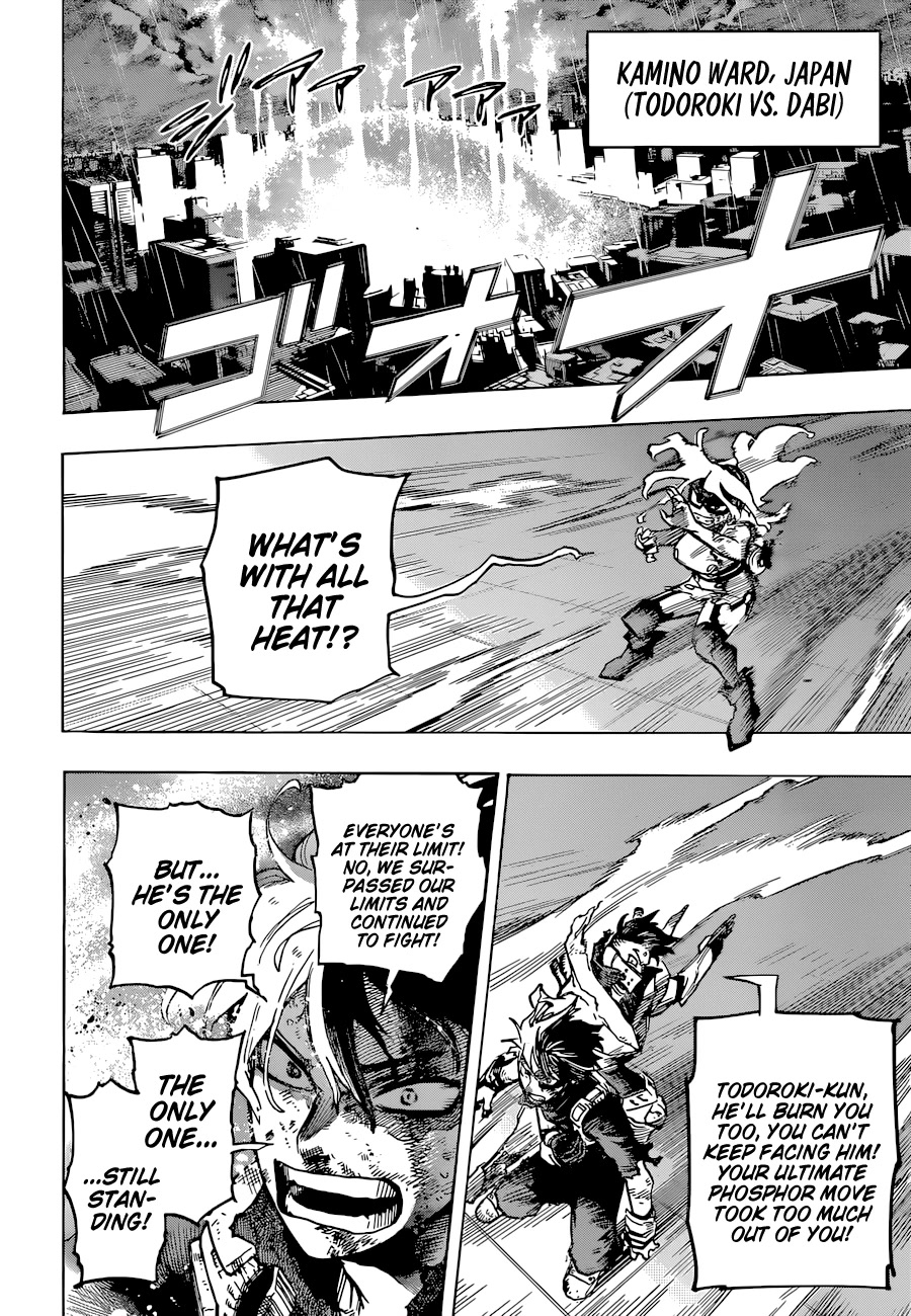 Boku no Hero Academia Chapter 374 page 5 - Chapter 374: Butterfly Effect