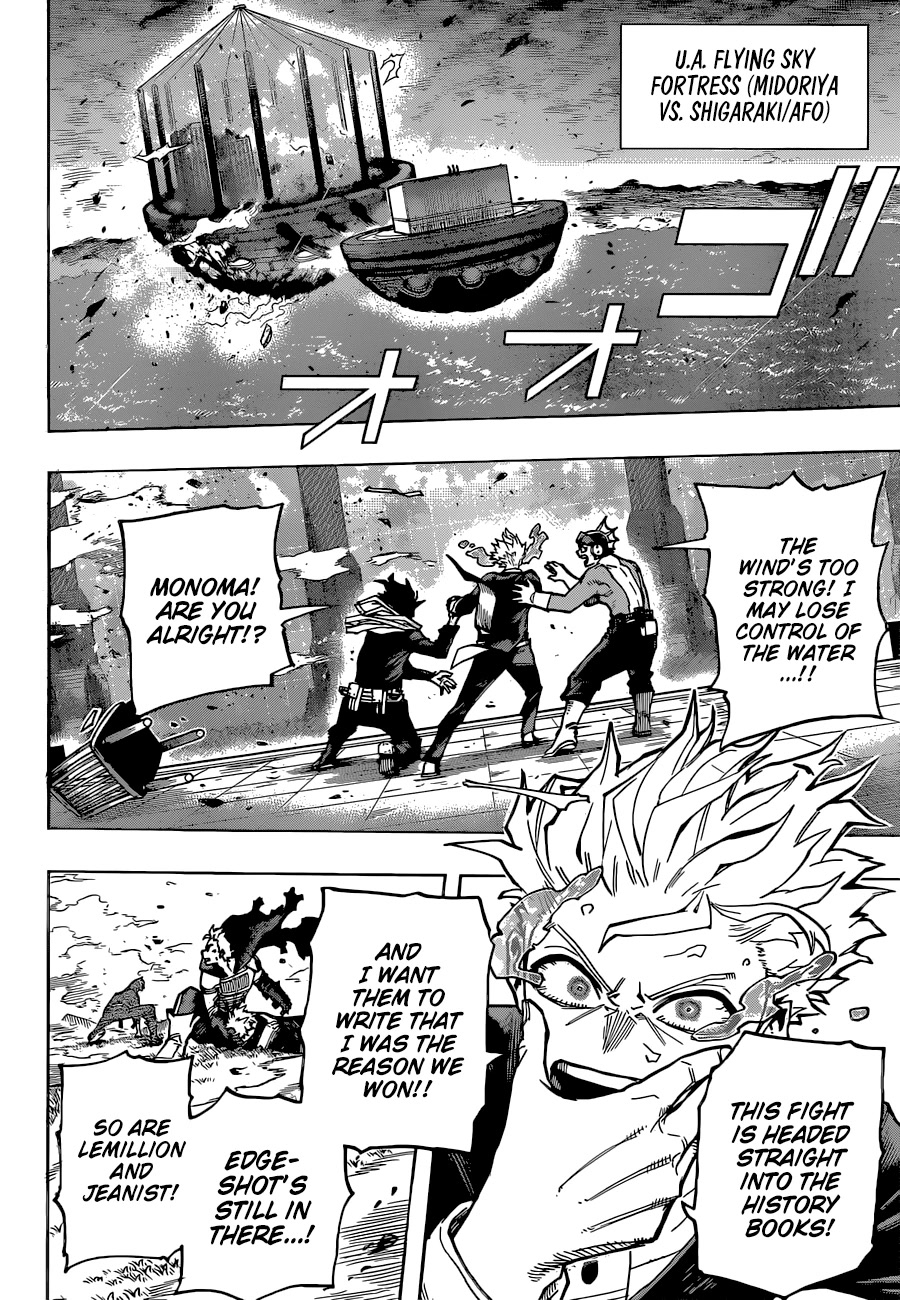 Boku no Hero Academia Chapter 374 page 9 - Chapter 374: Butterfly Effect