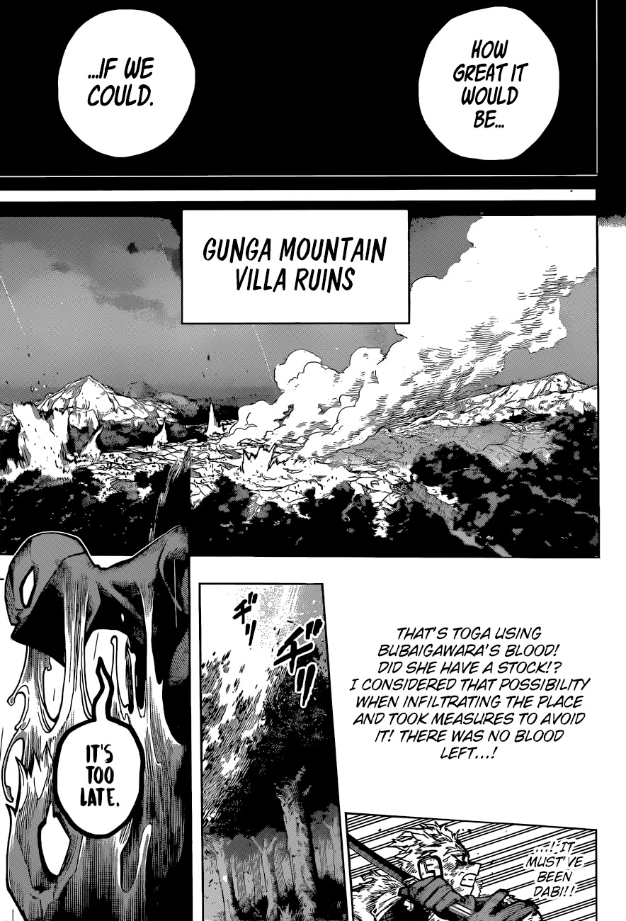 Boku no Hero Academia Chapter 375 page 12 - Chapter 375: A Total Mess