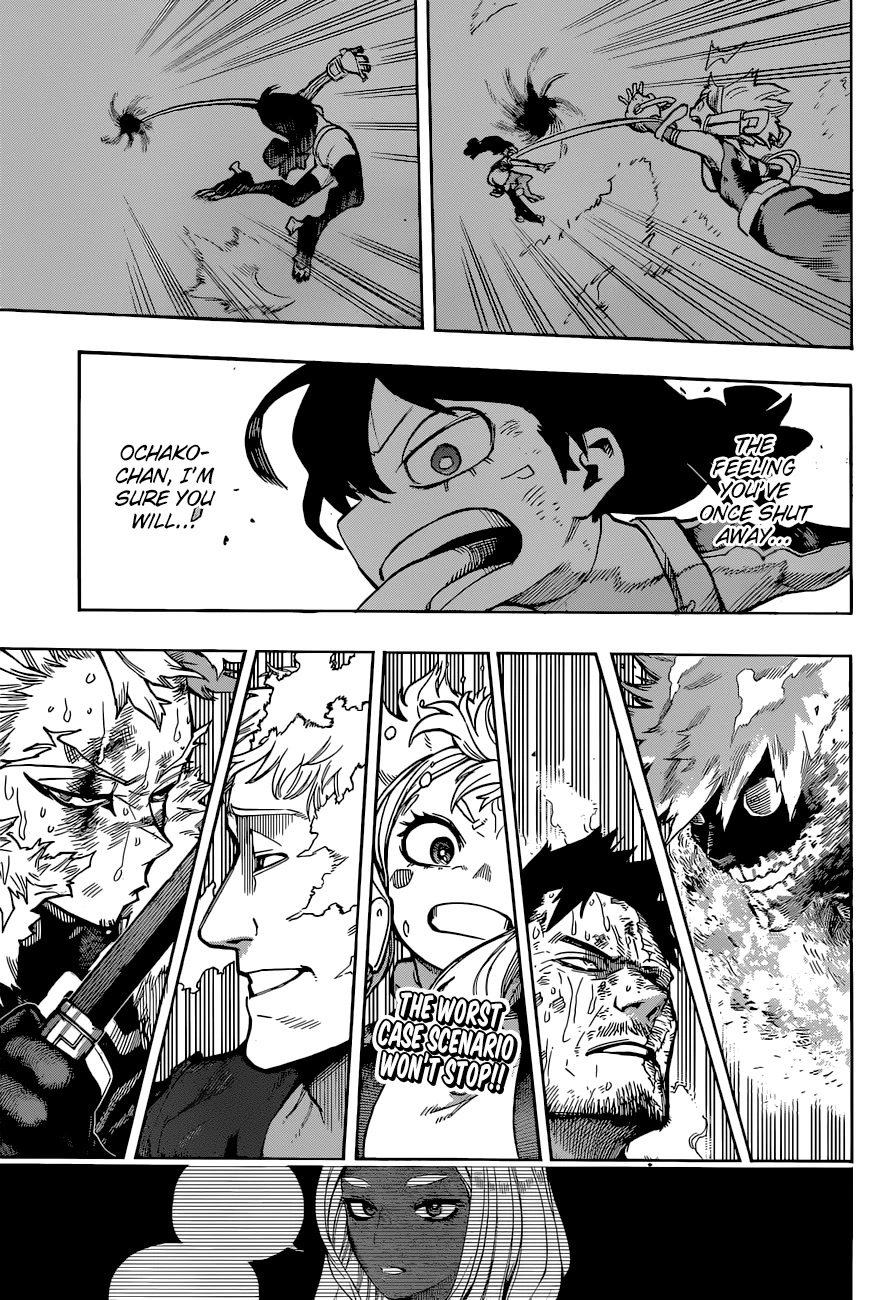Boku no Hero Academia Chapter 375 page 15 - Chapter 375: A Total Mess