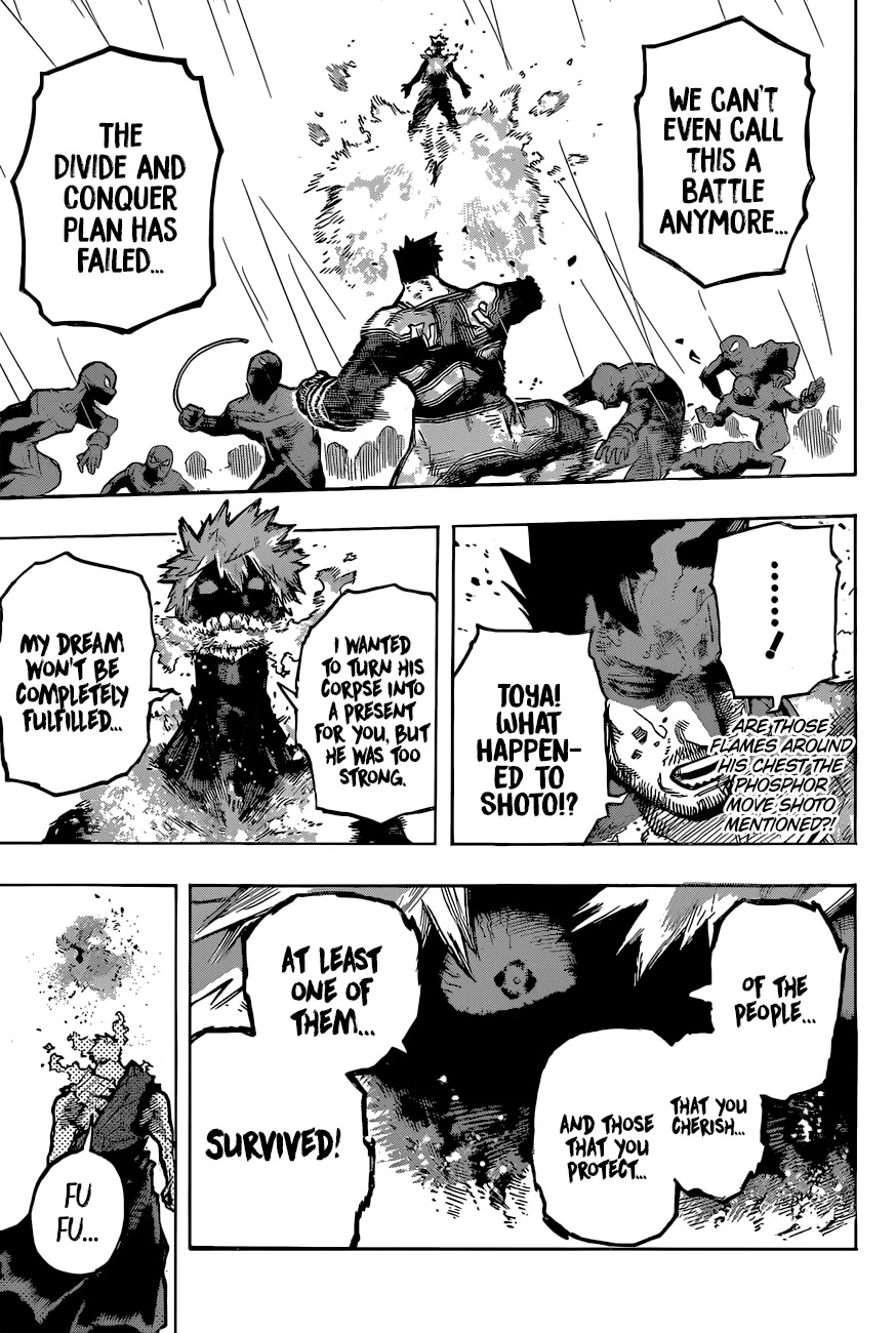 Boku no Hero Academia Chapter 376 page 6 - Chapter 376: A Storm to a Flower