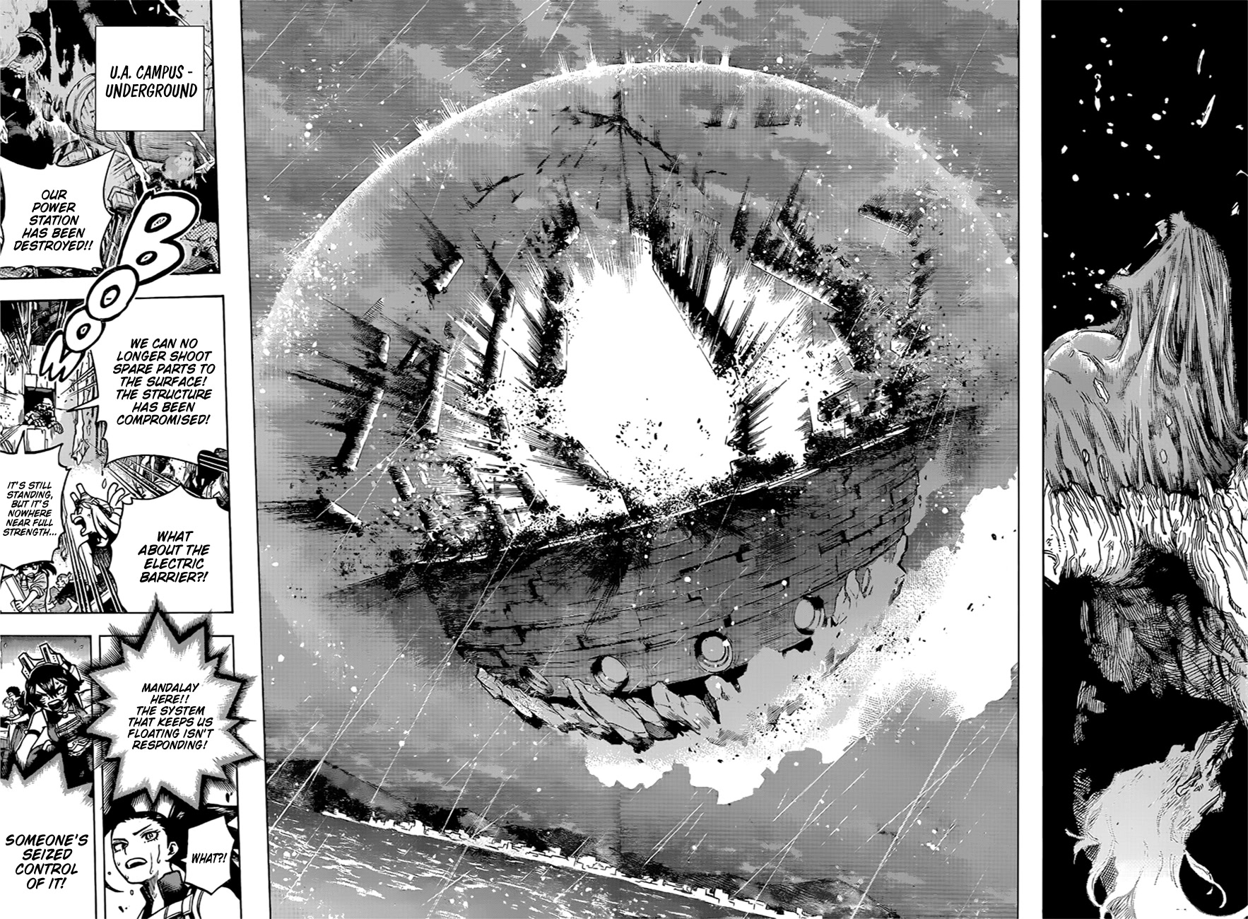 Boku no Hero Academia Chapter 377 page 5 - Chapter 377: All the efforts until now
