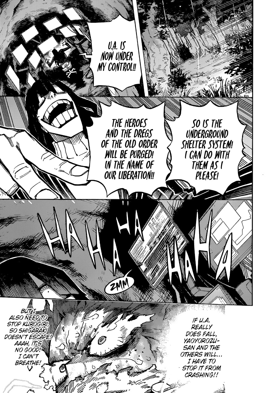 Boku no Hero Academia Chapter 377 page 9 - Chapter 377: All the efforts until now