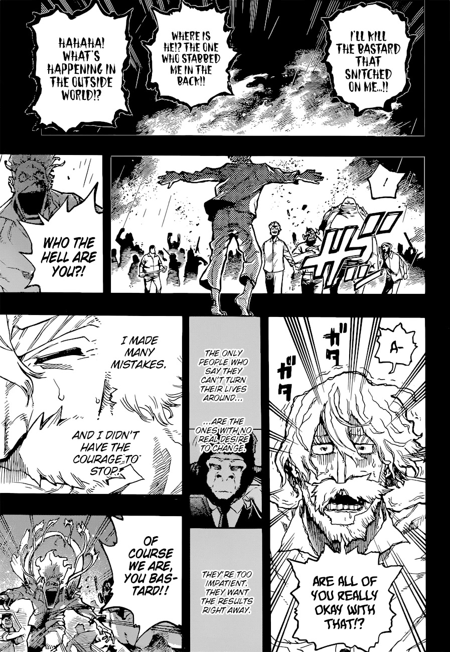 Boku no Hero Academia Chapter 378 page 10 - Chapter 378: The Story of how we all became Heroes, Part 4