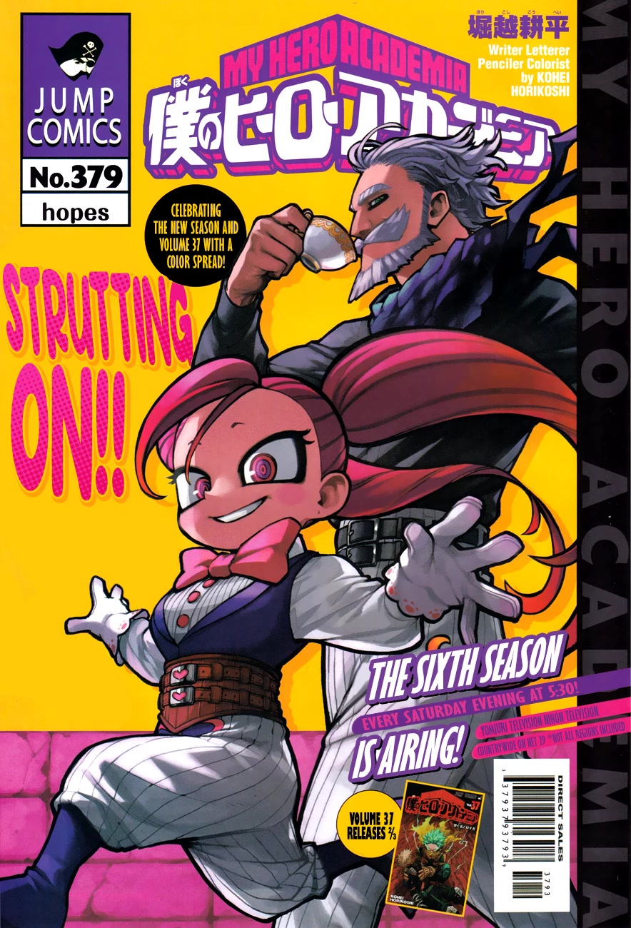 Boku no Hero Academia Chapter 379 page 1 - Chapter 379: Hopes
