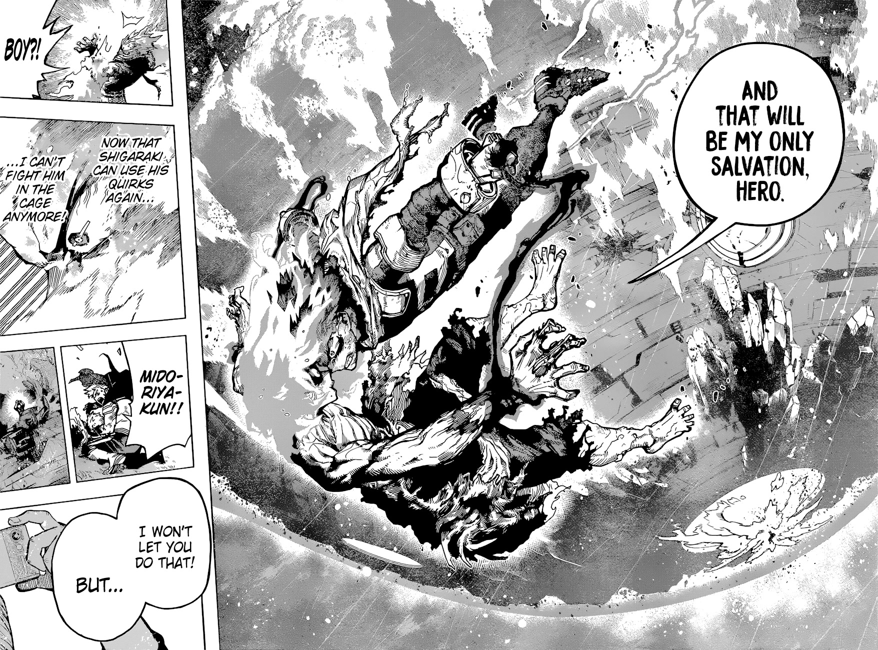 Boku no Hero Academia Chapter 379 page 14 - Chapter 379: Hopes