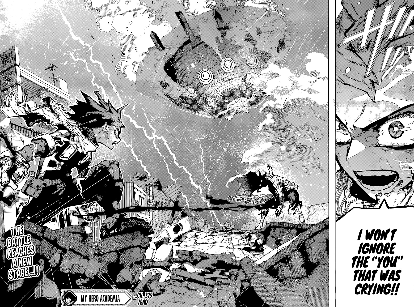 Boku no Hero Academia Chapter 379 page 15 - Chapter 379: Hopes