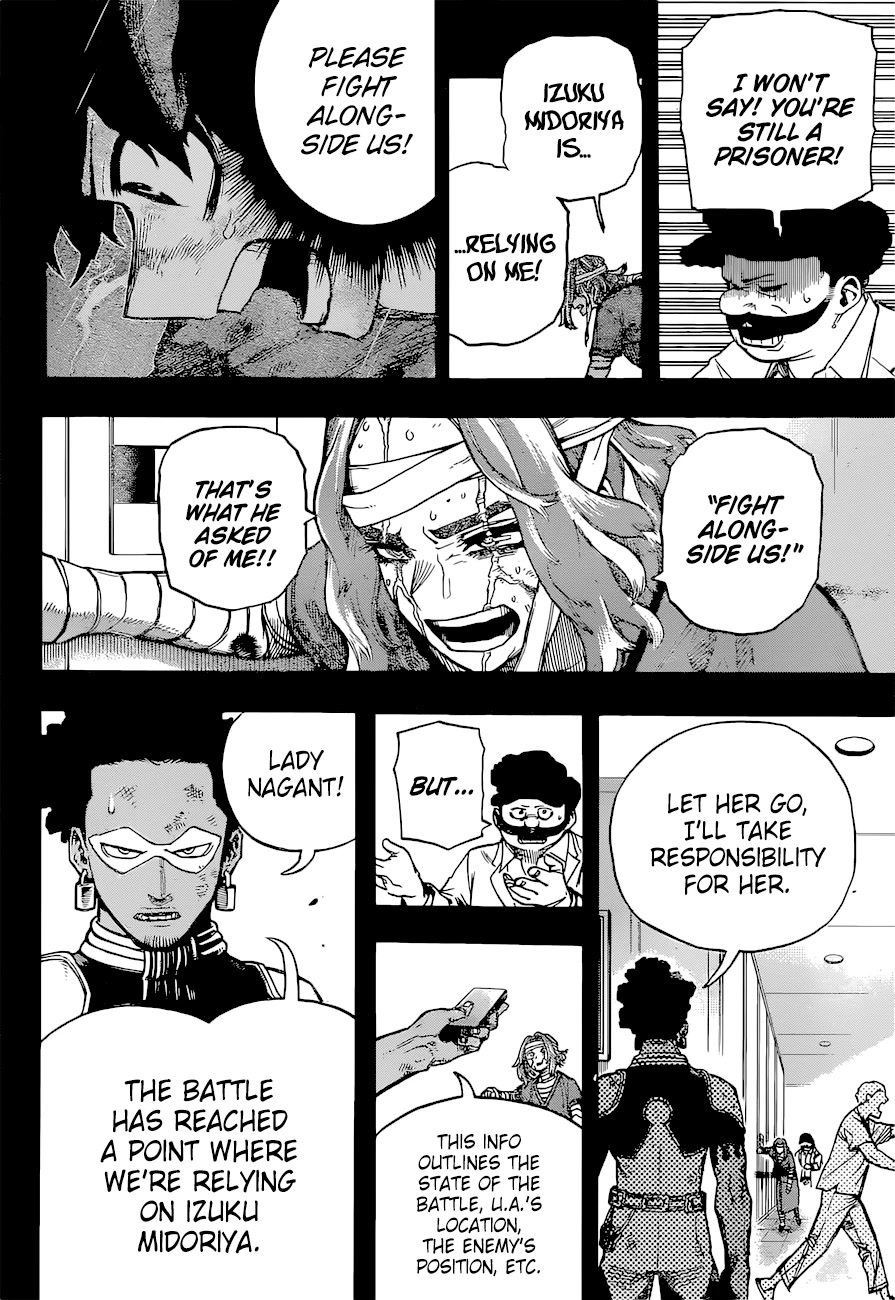 Boku no Hero Academia Chapter 379 page 4 - Chapter 379: Hopes