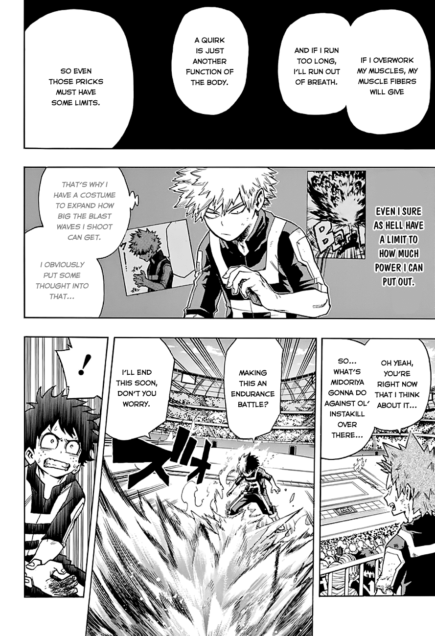 Boku no Hero Academia Chapter 38 page 10 - Chapter 38: Todoroki Vs. Midoriya