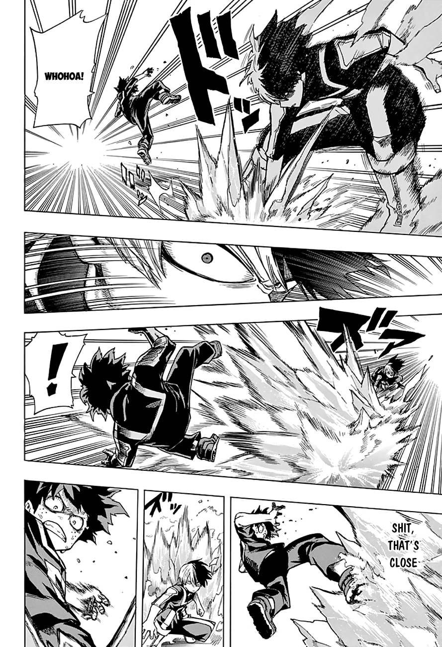 Boku no Hero Academia Chapter 38 page 12 - Chapter 38: Todoroki Vs. Midoriya
