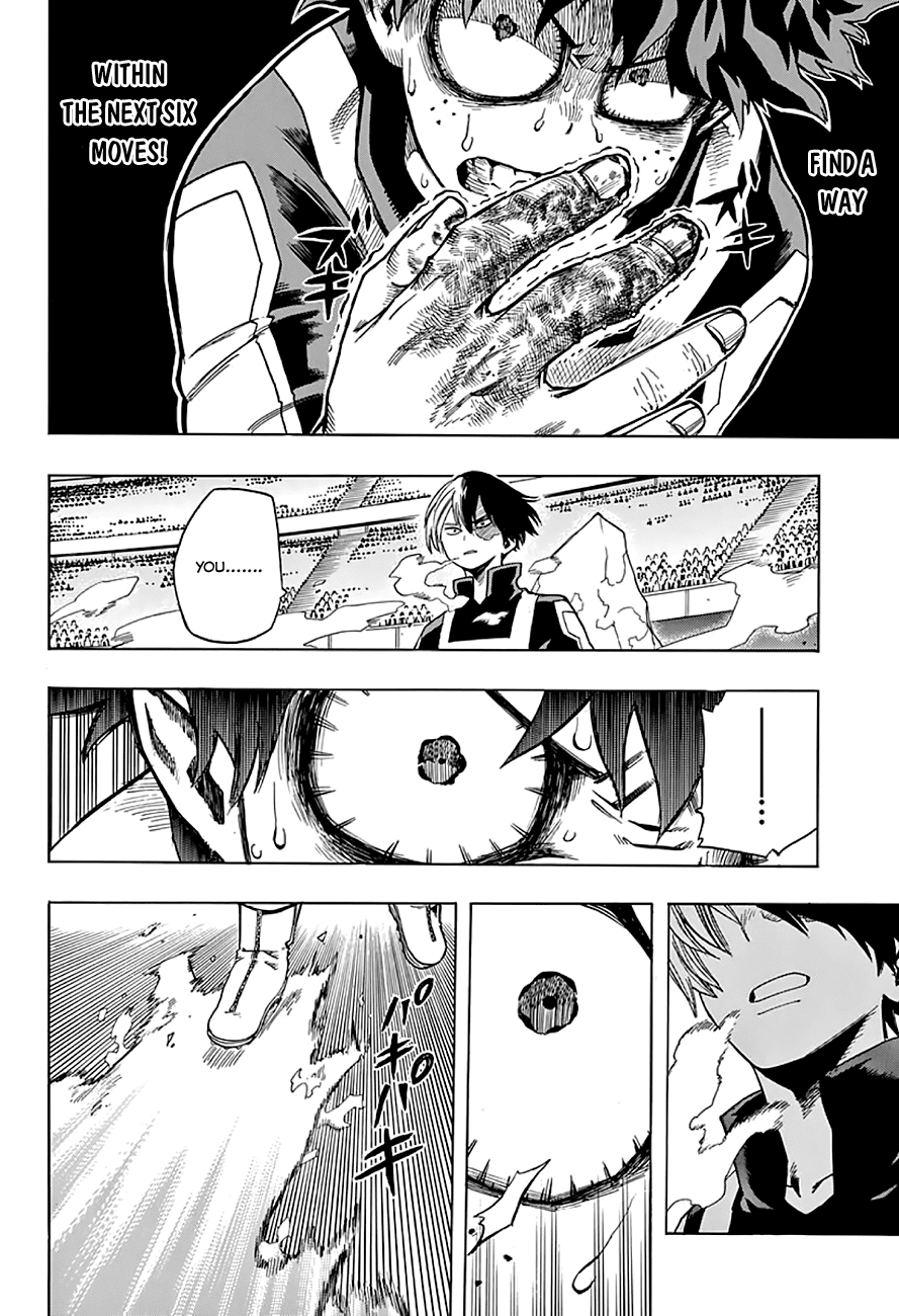 Boku no Hero Academia Chapter 38 page 8 - Chapter 38: Todoroki Vs. Midoriya