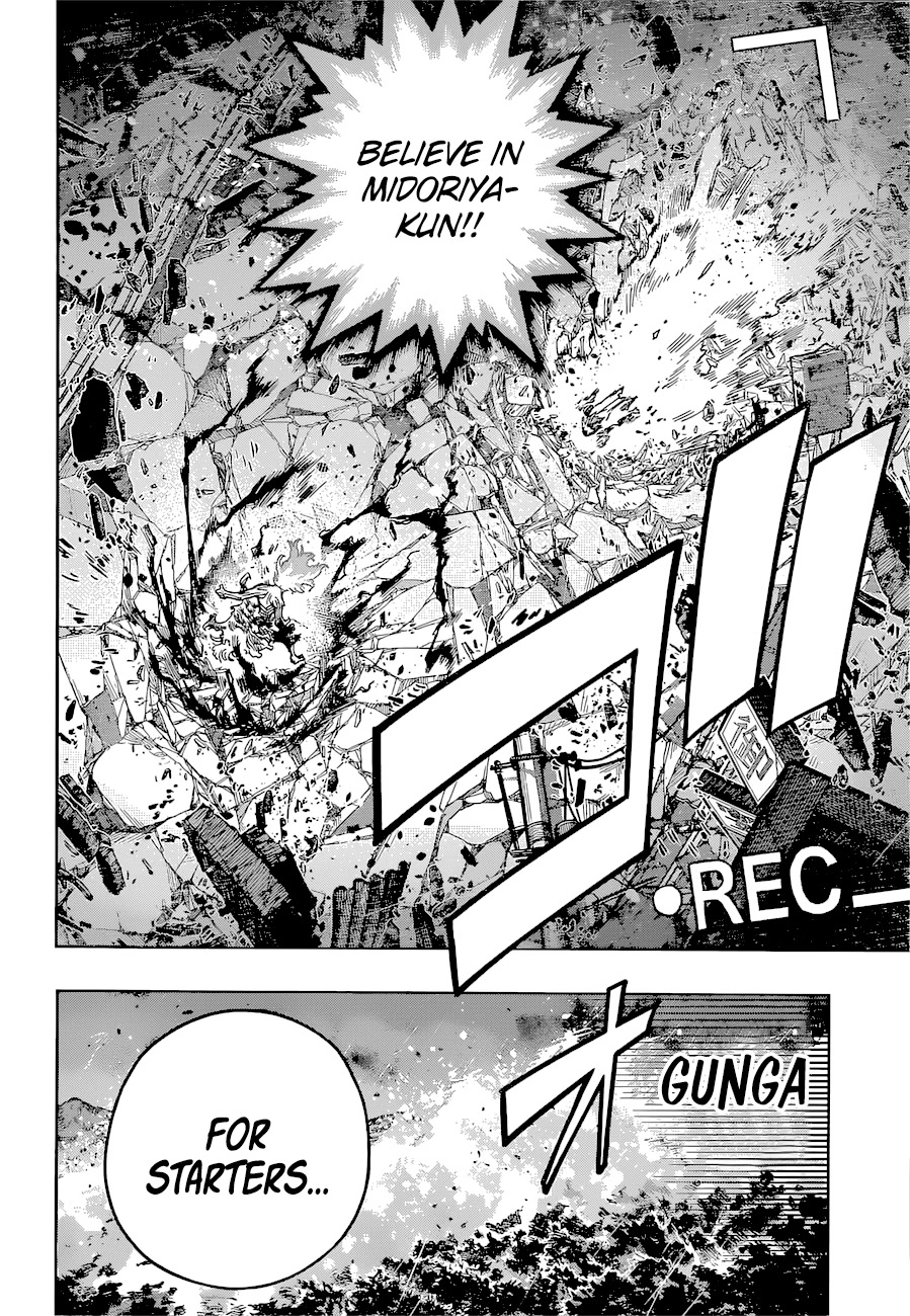 Boku no Hero Academia Chapter 380 page 11 - Chapter 380: Close Call for Realsies