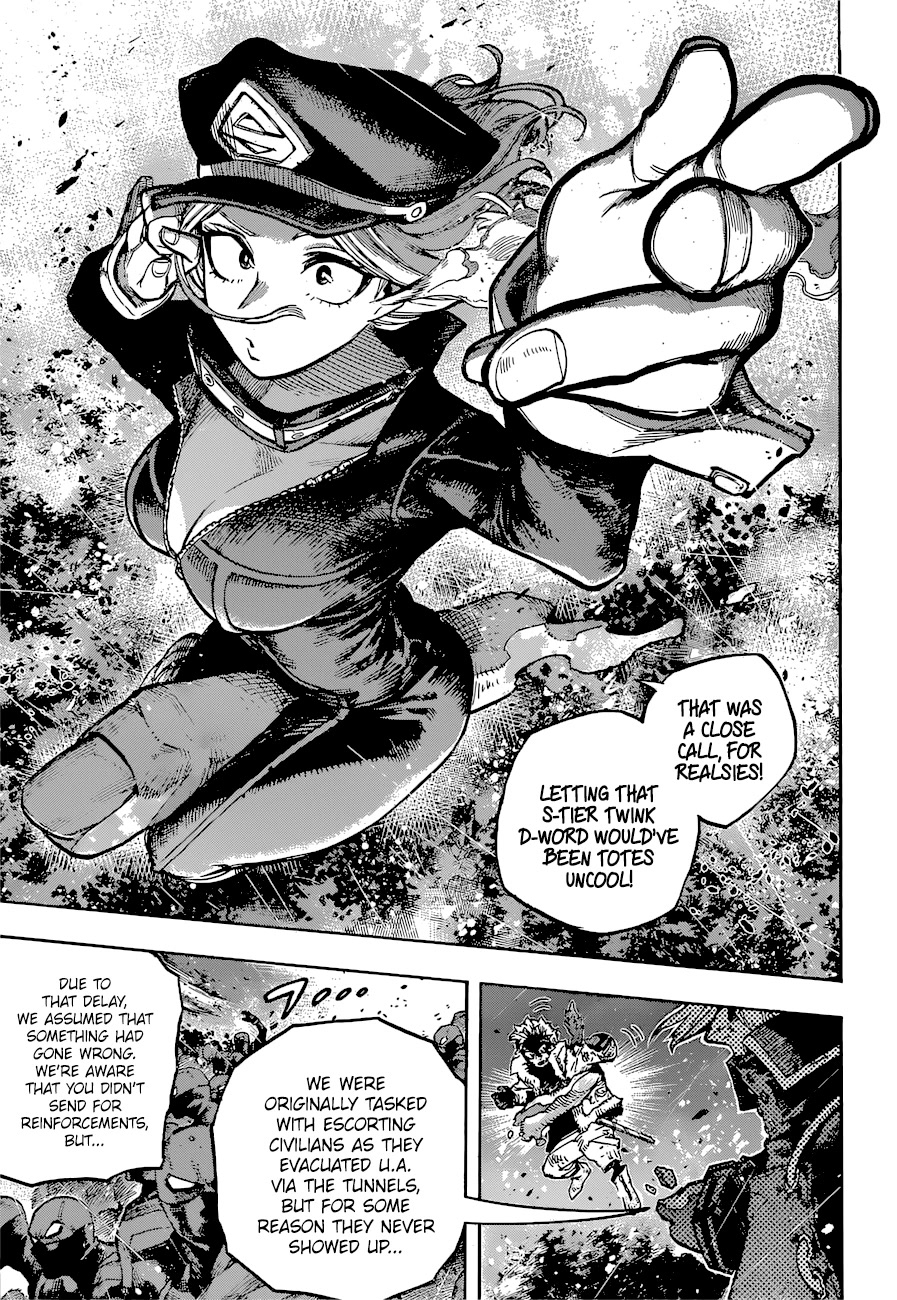 Boku no Hero Academia Chapter 380 page 16 - Chapter 380: Close Call for Realsies