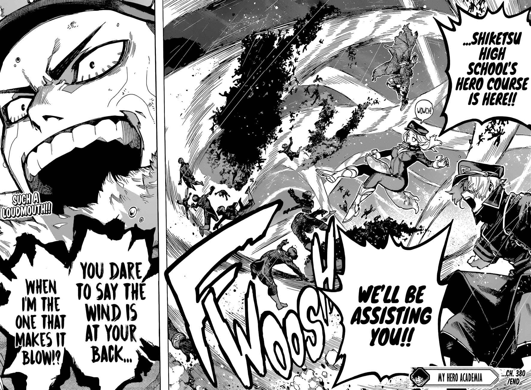 Boku no Hero Academia Chapter 380 page 17 - Chapter 380: Close Call for Realsies