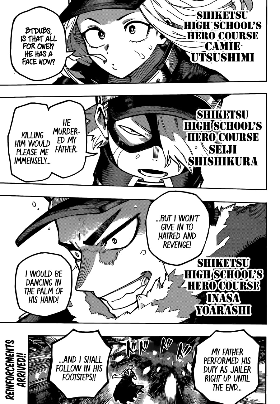 Boku no Hero Academia Chapter 381 page 1 - Chapter 381: Darkness