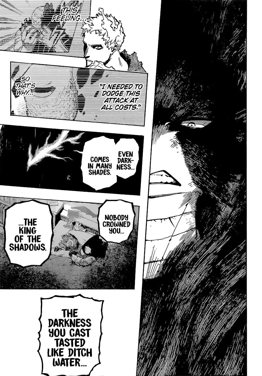 Boku no Hero Academia Chapter 381 page 12 - Chapter 381: Darkness