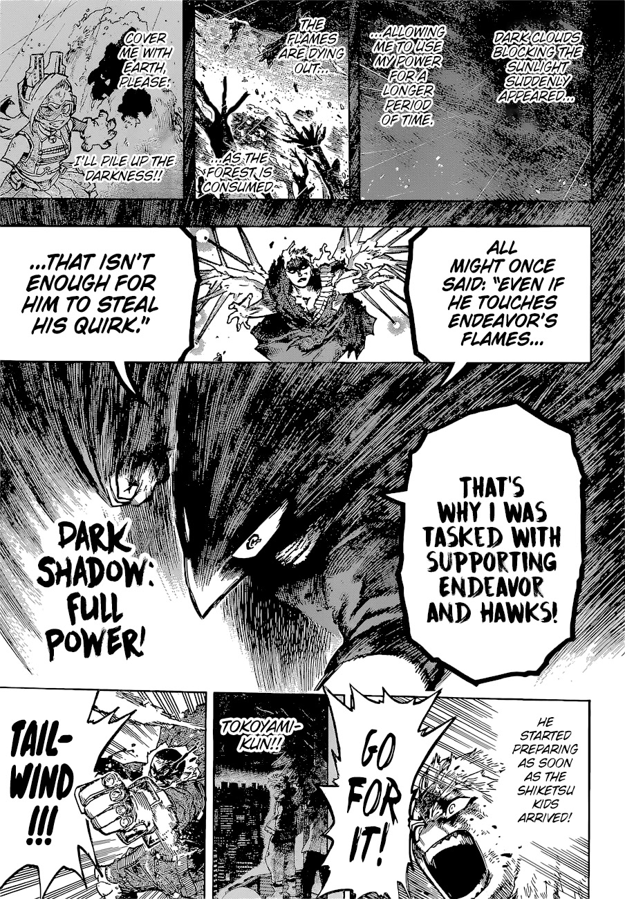 Boku no Hero Academia Chapter 381 page 14 - Chapter 381: Darkness