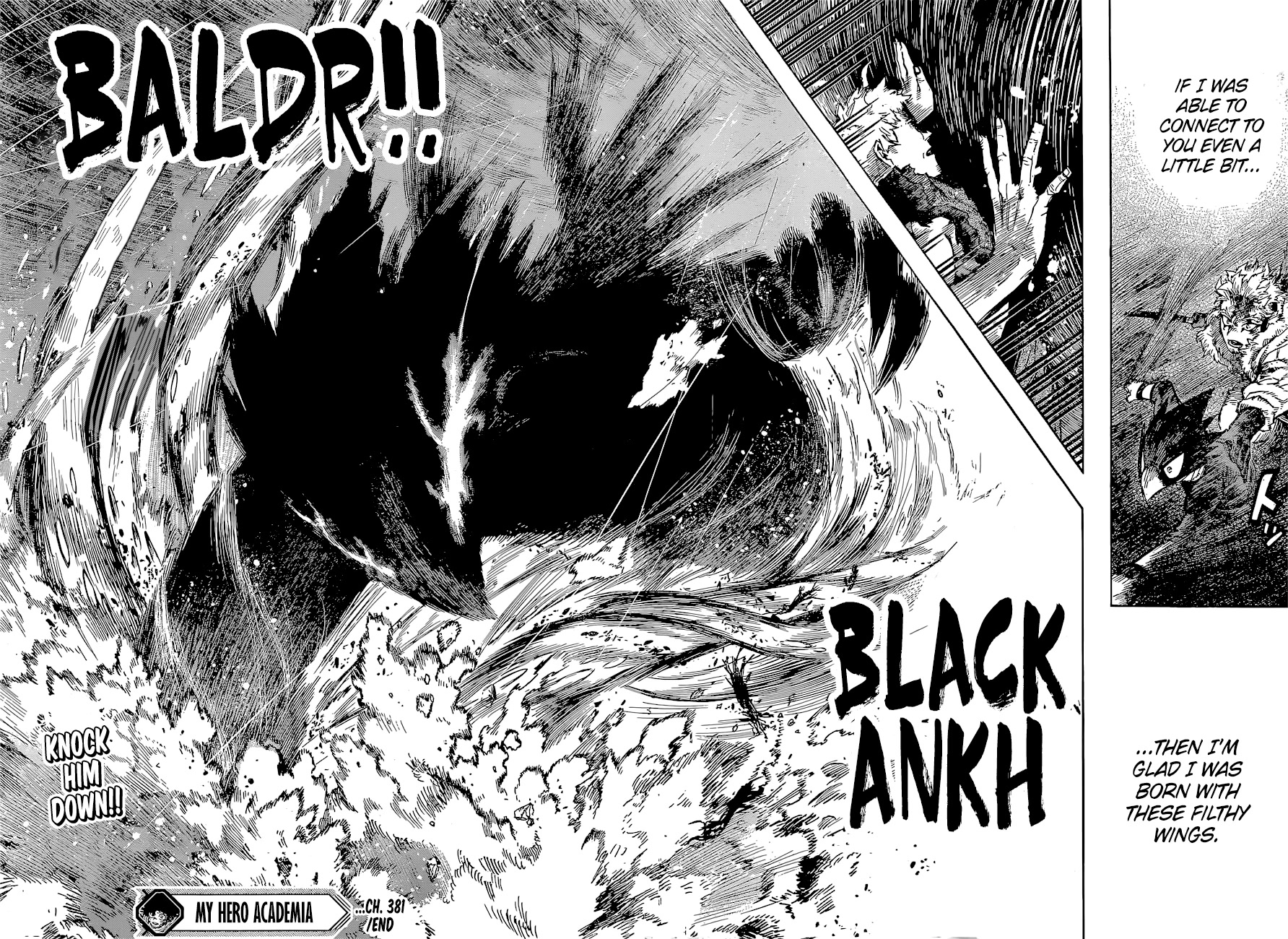 Boku no Hero Academia Chapter 381 page 15 - Chapter 381: Darkness