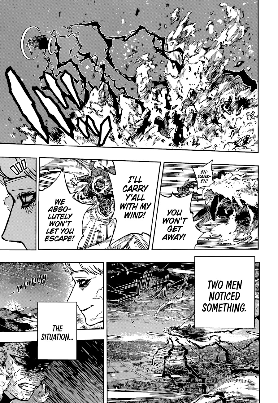 Boku no Hero Academia Chapter 382 page 12 - Chapter 382: You won't get away!!