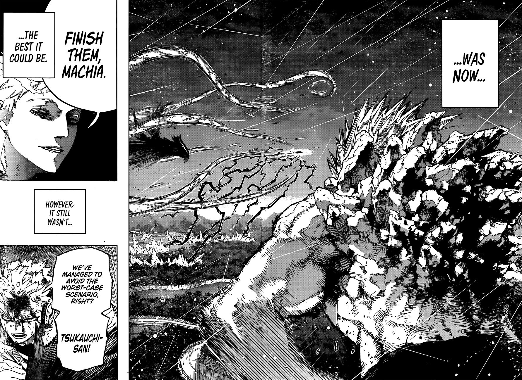 Boku no Hero Academia Chapter 382 page 13 - Chapter 382: You won't get away!!