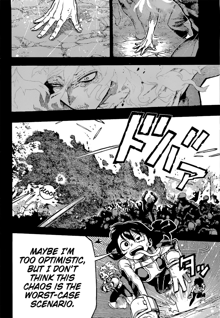 Boku no Hero Academia Chapter 382 page 3 - Chapter 382: You won't get away!!