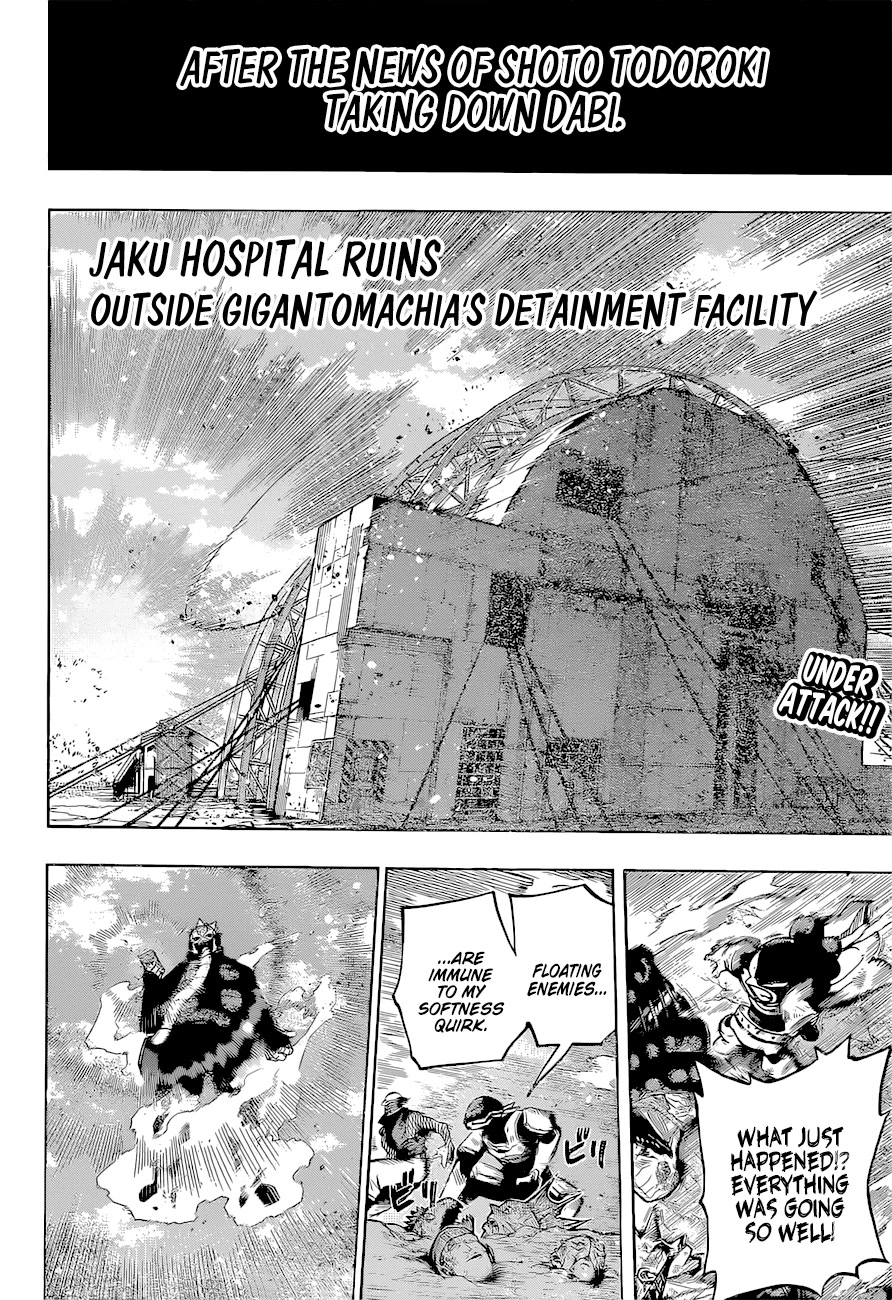 Boku no Hero Academia Chapter 383 page 3 - Chapter 383: A Small Heart