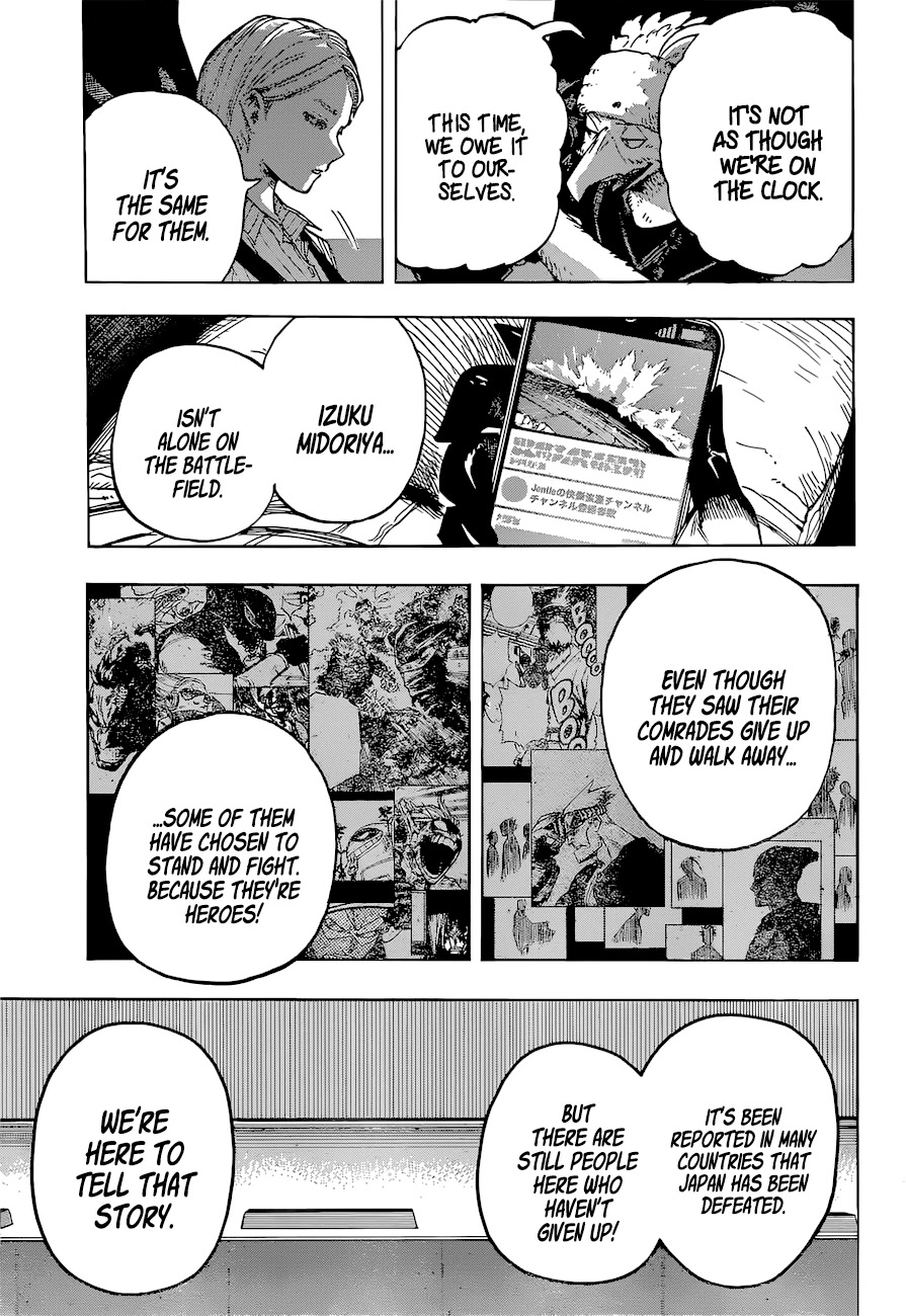 Boku no Hero Academia Chapter 384 page 13 - Chapter 384: It's a small World