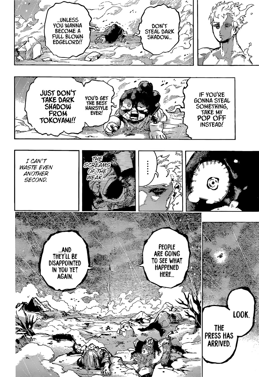 Boku no Hero Academia Chapter 385 page 11 - Chapter 385: A Youthful Urge
