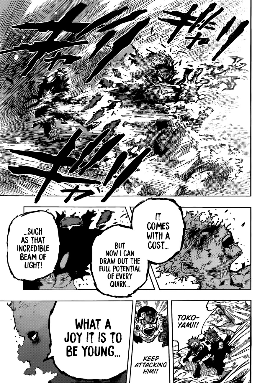 Boku no Hero Academia Chapter 385 page 8 - Chapter 385: A Youthful Urge