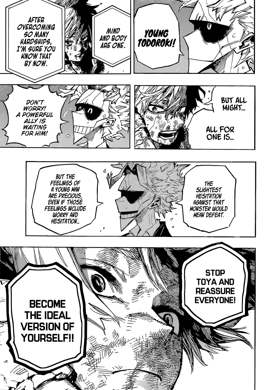 Boku no Hero Academia Chapter 386 page 10 - Chapter 386: I Am Here