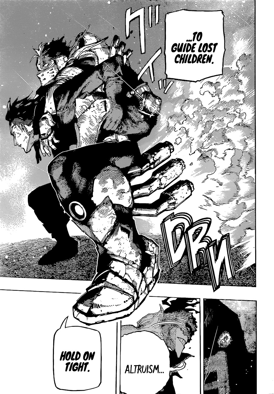 Boku no Hero Academia Chapter 386 page 12 - Chapter 386: I Am Here