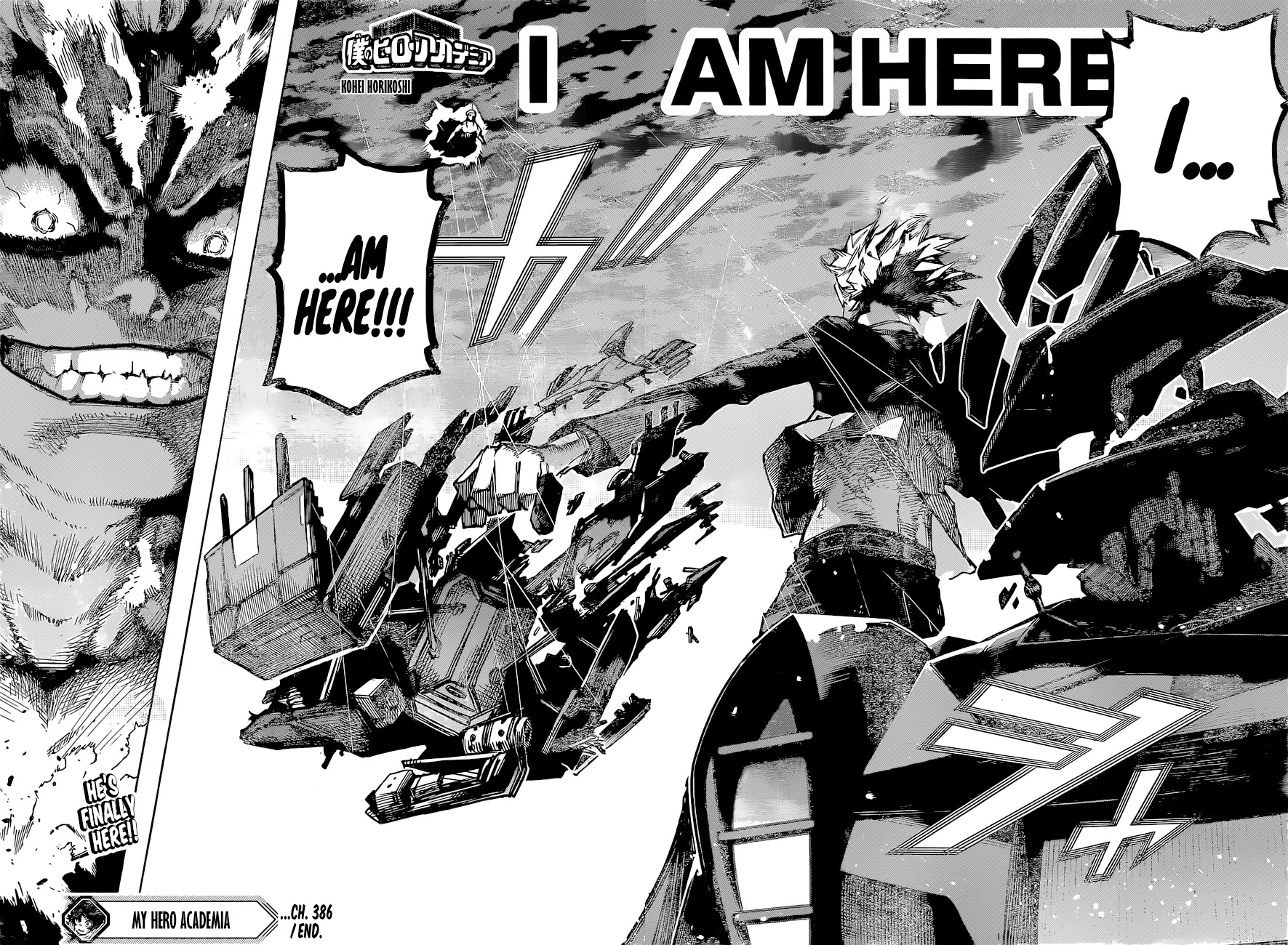 Boku no Hero Academia Chapter 386 page 16 - Chapter 386: I Am Here