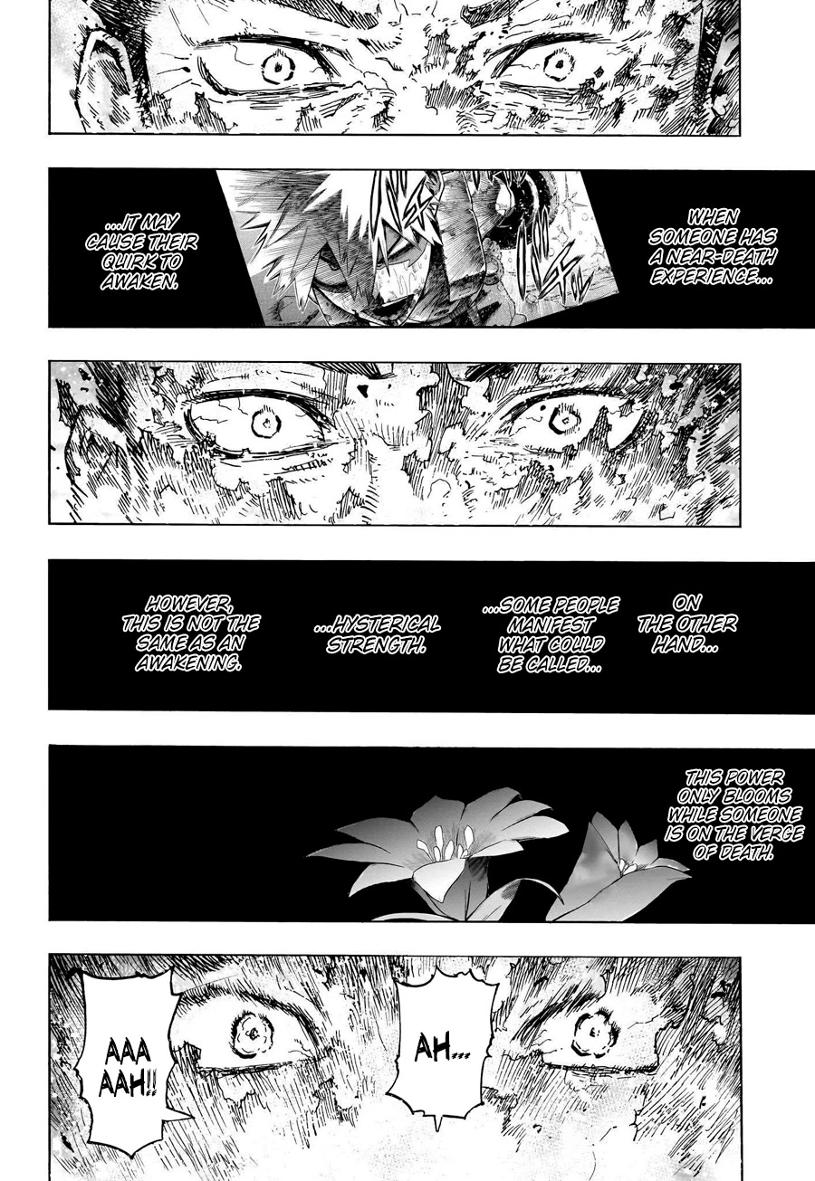Boku no Hero Academia Chapter 387 page 11 - Chapter 387: Congealed