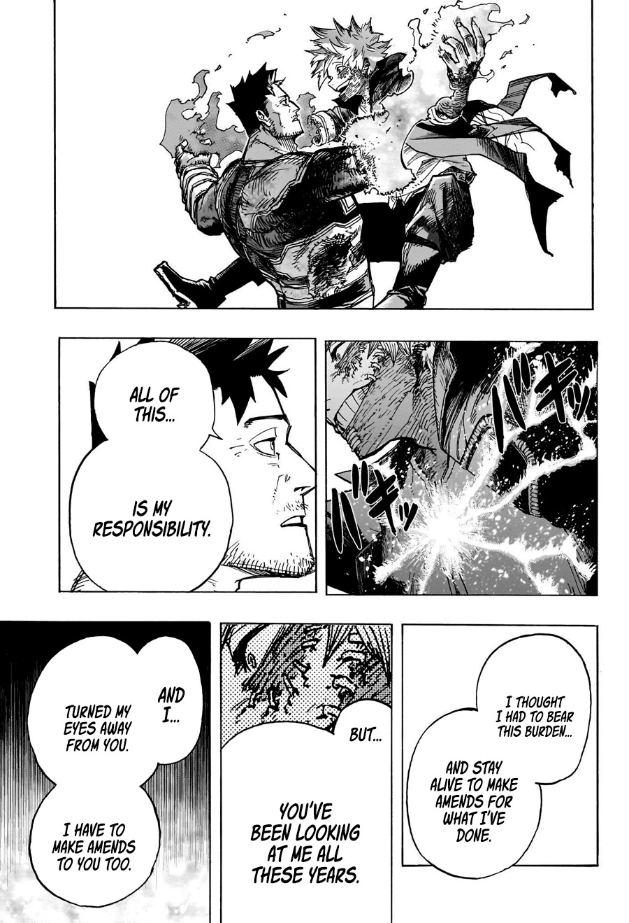 Boku no Hero Academia Chapter 387 page 14 - Chapter 387: Congealed