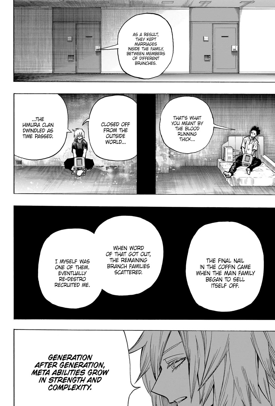 Boku no Hero Academia Chapter 387 page 3 - Chapter 387: Congealed