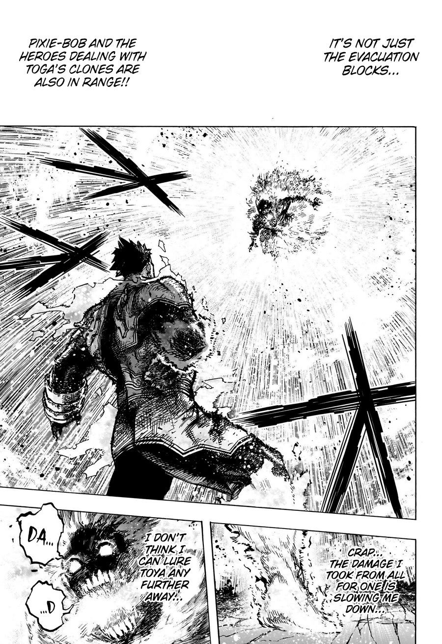 Boku no Hero Academia Chapter 387 page 6 - Chapter 387: Congealed