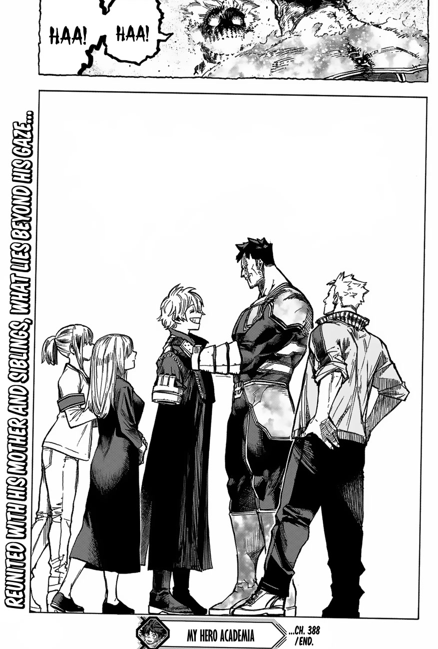 Boku no Hero Academia Chapter 388 page 12 - Chapter 388: Toya