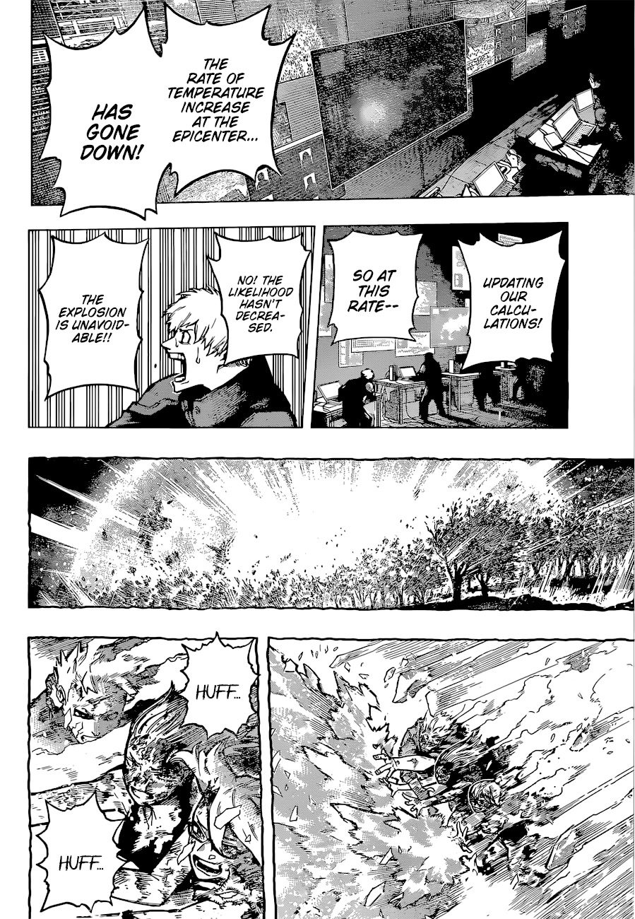 Boku no Hero Academia Chapter 389 page 4 - Chapter 389: Relief and Prayers