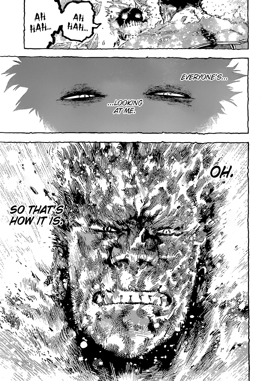 Boku no Hero Academia Chapter 389 page 5 - Chapter 389: Relief and Prayers