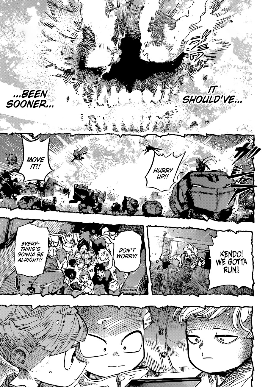 Boku no Hero Academia Chapter 389 page 7 - Chapter 389: Relief and Prayers