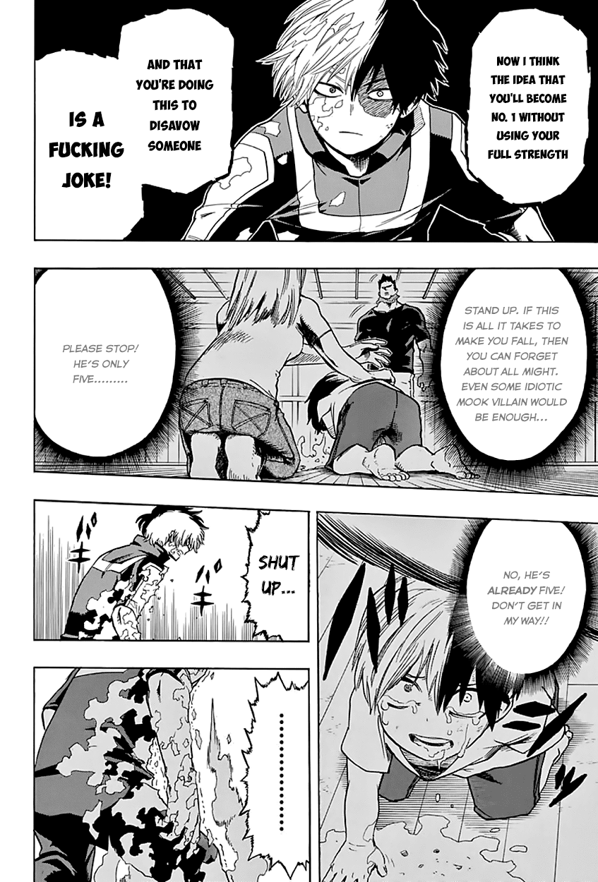 Boku no Hero Academia Chapter 39 page 12 - Chapter 39: Todoroki Shouto: The Origin