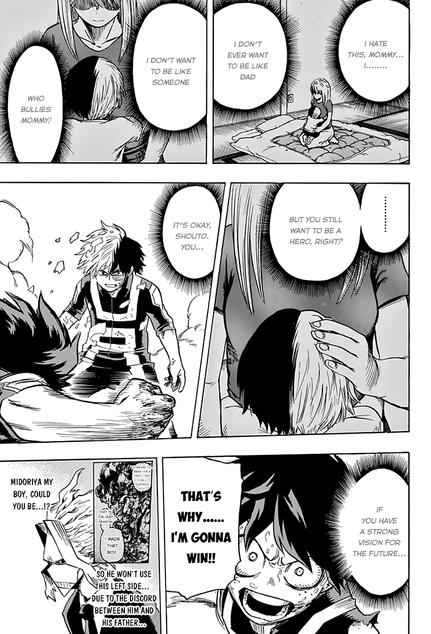 Boku no Hero Academia Chapter 39 page 13 - Chapter 39: Todoroki Shouto: The Origin